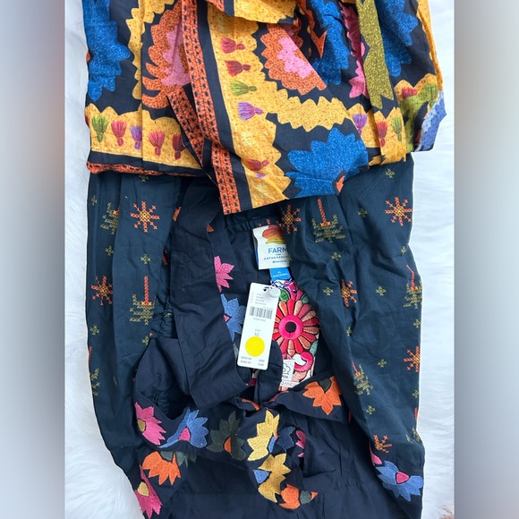 Anthropologie farm rio embroidered maxi dress - Picture 16 of 16